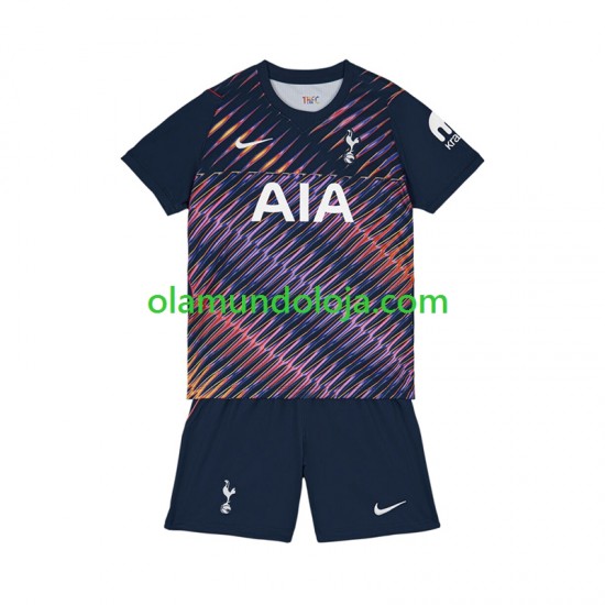 Camisola Tottenham Hotspur Criança Equipamento Segundo 2026-2027 Manga Curta